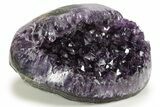 Brilliant Deep-Purple Amethyst Geode - Uruguay #342724-1